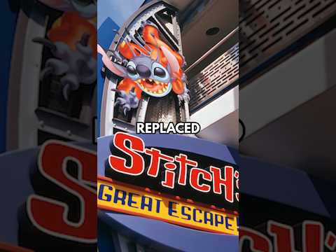 The Real Reason Stitch’s Great Escape Permanently Closed ￼#shorts