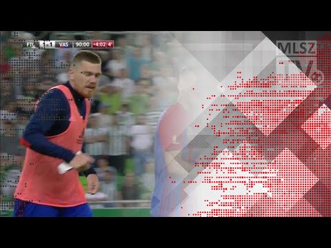 Egerszegi Tamás gólja a Ferencvárosi TC - Vasas FC mérkőzésen
