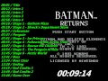Nes: Batman Returns Soundtrack
