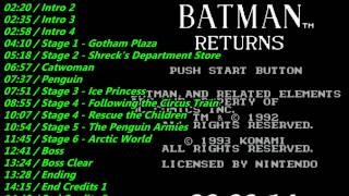 Nes: Batman Returns Soundtrack
