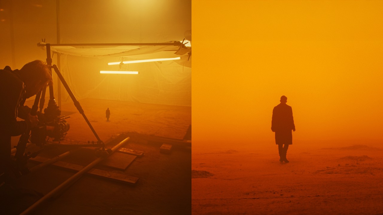 We used miniatures to recreate Blade Runner 2049