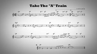 Take the "A" train - Play along - C instruments