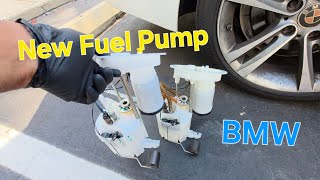 BMW Low Pressure Fuel Pump Install. F30, f36 series #bmw