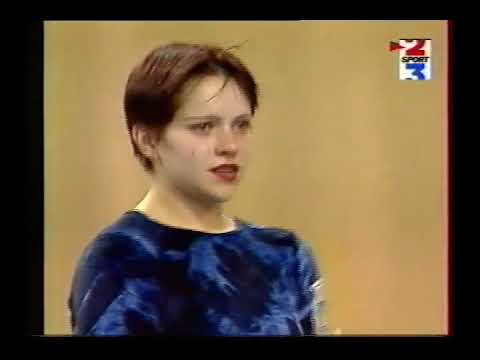 Olena CHABANENKO (UKR) tumbling - 1997 Europeans Eindhoven