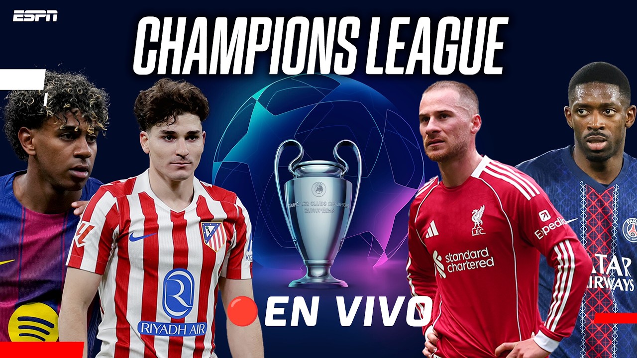 🔴 BARCELONA VS. ATLETI Y PSG VS. LIVERPOOL EN VIVO | REACCIONAMOS A LOS 4TOS DE FINAL DE CHAMPIONS
