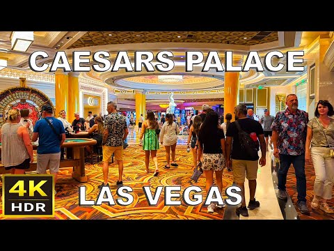 [4K HDR] Caesars Palace Las Vegas Walkthrough | Sept 2023