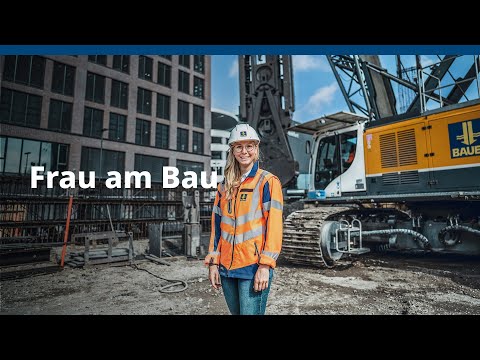 BAUER Gruppe – Frau am Bau