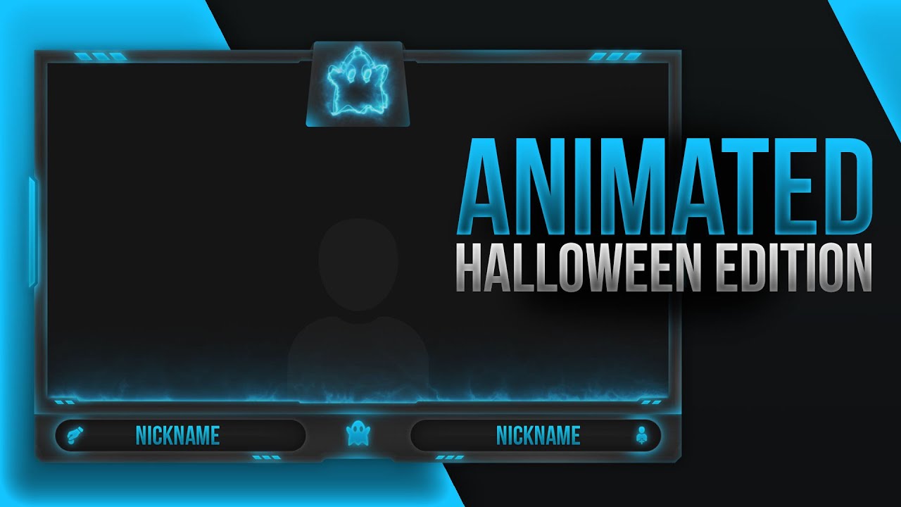 Halloween Ghost (Template Animated | Speed Art + Tutorial) | FREE