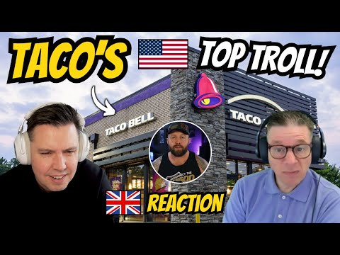 BRITS SHOCKED by The Biggest Troll In The Food Industry | Taco Bell  | The Fat Electrician