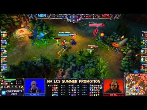 Team MRN  vs Velocity eSports Game 5 LCS NA Summer Promotion Matches Finals