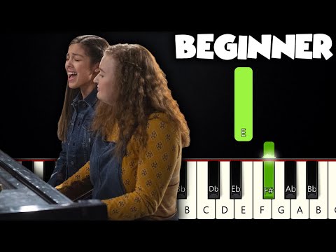 Wondering - Olivia Rodrigo, Julia Lester | BEGINNER PIANO TUTORIAL + SHEET MUSIC by Betacustic