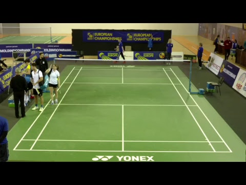 Ukraine (Atrashchenkov/Zharka) vs Scotland (Dunn/Macpherson) - EMTC19 Qualification Group 2 (Day 1)