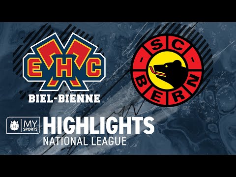 EHC Biel vs. SC Bern 5:3 - Highlights National League