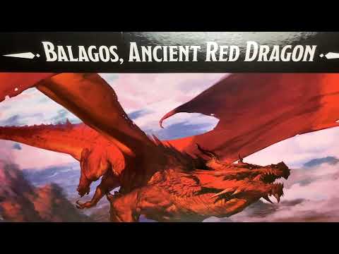 Gargantuan Unboxing - WizKids - D&D - Balagos the ancient red dragon 🐉