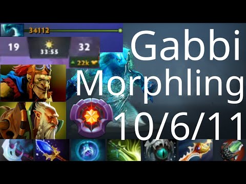 Gabbi Morphling, ChYuaN Ember Spirit vs Armel Batrider - it's a 22K domino - dota2