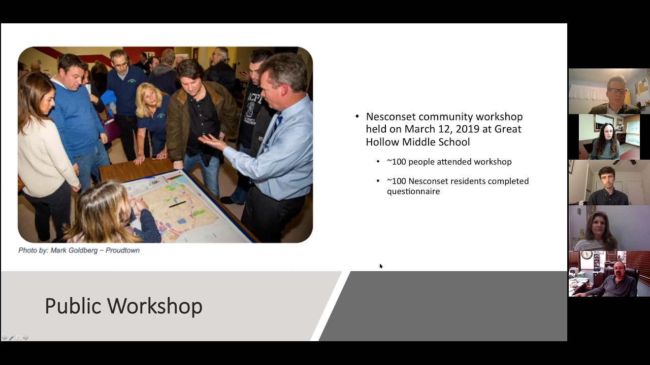 Nesconset Public Input Presentation - Draft Master Plan
