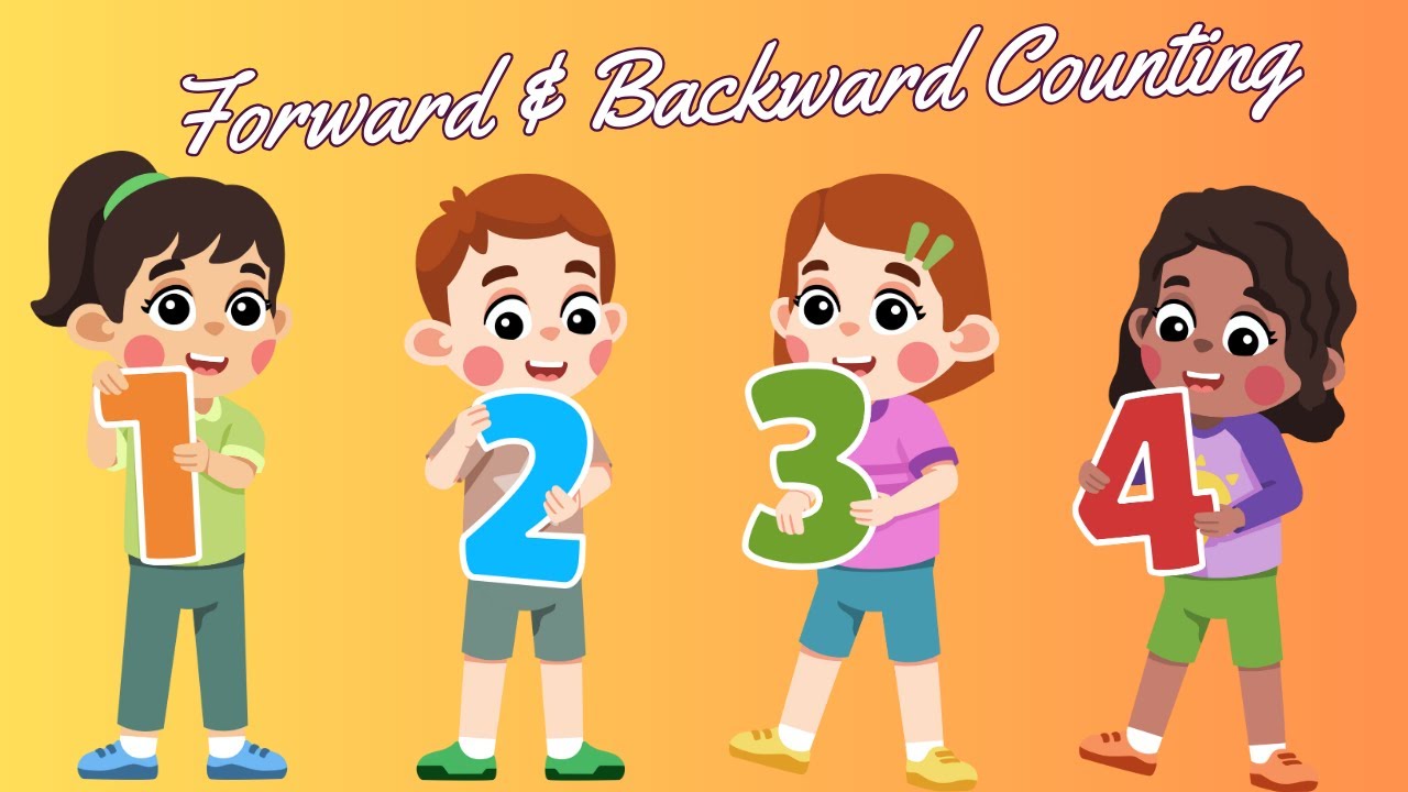 Forward and Backward Counting Song | Fun Learning for Kids & Toddlers!