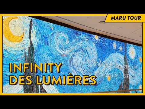 🖼️ INFINITY DES LUMIERES | Van Gogh Immersive Digital Art Exhibition at Infinity des Lumières