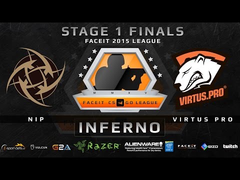 NIP vs Virtus Pro - Map 1 - Inferno (FACEIT 2015 League Stage 1 Finals)