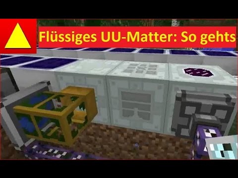 Items aus flüssigem UU-Matter IC2 Experimental Massfabricator Scanner Replicator Grundlagen