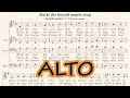 Hark! the herald angels sing | Alto Click Track