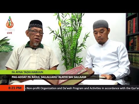 Pag-addat pa Rasul ﷺ (Tausug)