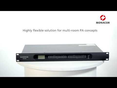 Highly flexible solution for multi-room PA concepts