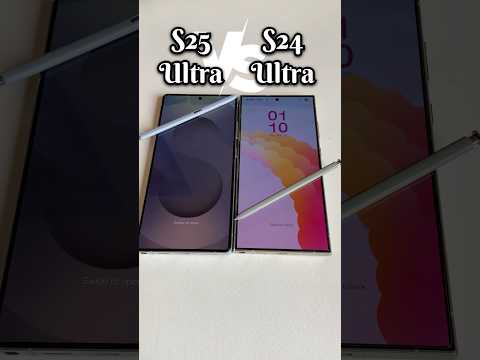 Samsung s25 ultra vs Samsung s24 ultra starting speed almost same #s25ultra #s24ultra