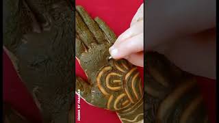 Easy mahendi design trick 2022 | Simple Mehndi Designs | Latest Henna Designs | Mehendi #shorts
