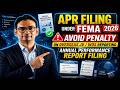 APR Filing under FEMA | FEMA Compliance for Overseas Investment | Annual Performance Report Filing