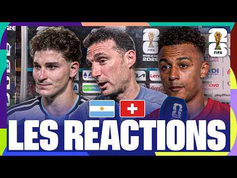 SOULAGEMENT, JOIE et TRISTESSE... Toutes les RÉACTIONS après ARGENTINE - SUISSE