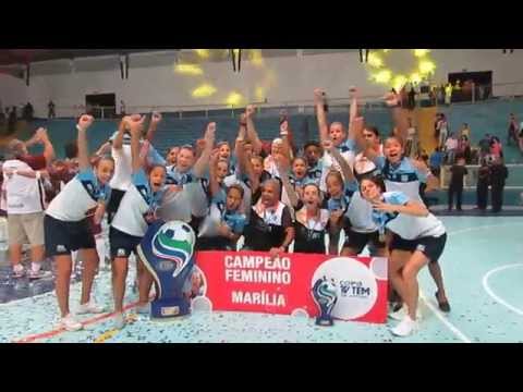Marília Campeã da Copa TV Tem de Futsal Feminino 2015
