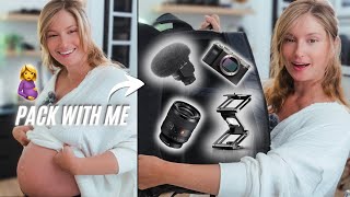 What’s in My Hospital Camera Bag for Labour & Delivery (Minimal Partner-Friendly Setup!)