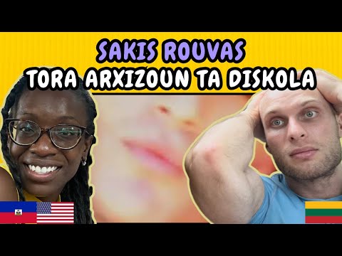REACTION TO Sakis Rouvas - Tora Arxizoun Ta Diskola (Music Video) | FIRST TIME HEARING