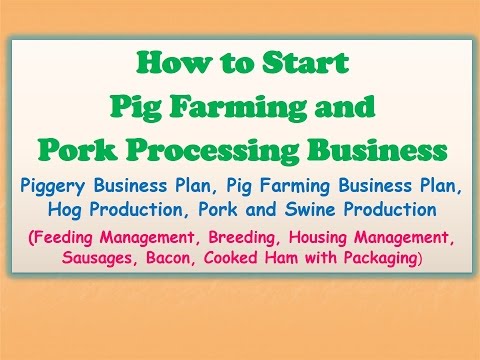 , title : 'How to Start Pig Farming and Pork Processing Business | Piggery Business Plan.'
