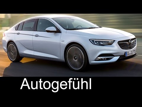 Vauxhall/Opel Insignia Grand Sport first look Exterior/Interior preview with Designer