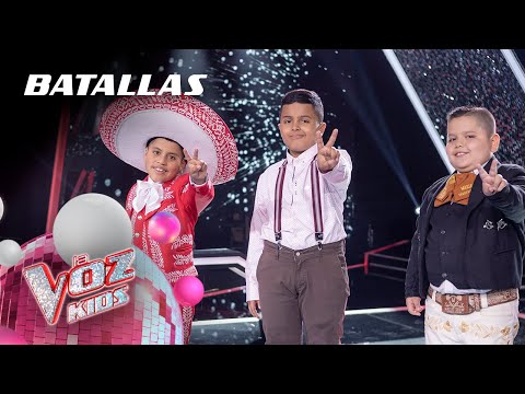 Juan Pablo, Kevin y Alejandro cantan ‘María, María’ – Batallas | La Voz Kids 2024