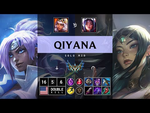 Qiyana Mid vs Irelia: Rampage - NA Challenger Patch 14.15