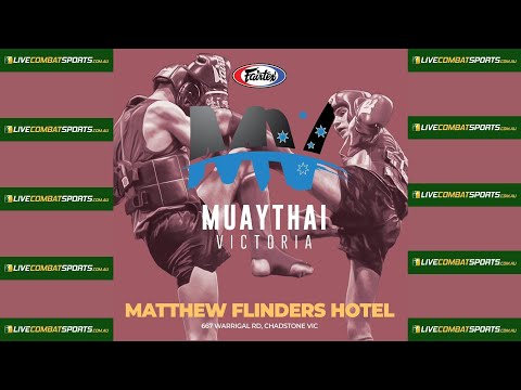 MUAY THAI VICTORIA - Nov 2023 - F12 - MIchael Patterson vs Adrian Rye