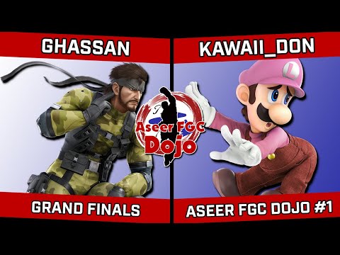 Aseer FGC Dojo #1 - GRAND FINALS - Ghassan (Snake) vs Kawaii_Don (Luigi)