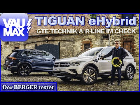 2021 Tiguan eHybrid R-Line im Test | Was kann die GTE-Technik im VW Tiguan Facelift |VAU-MAX.tv