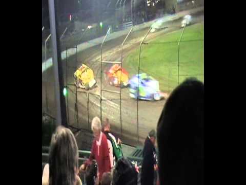2014 V8 Dirt Modified NSW Title - Lismore Speedway - 20.04.14