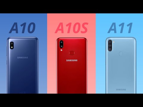 Samsung Galaxy A10 VS A10S VS A11