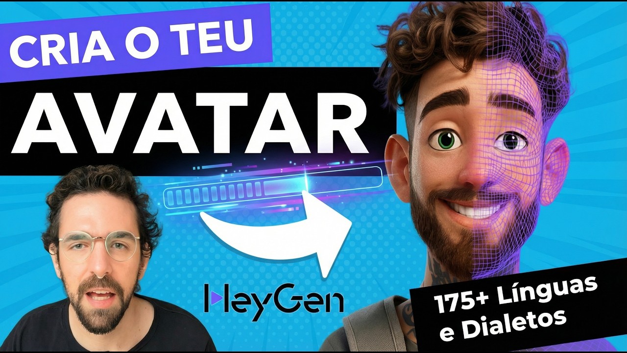 Tutorial HeyGen: Cria o teu 1º Vídeo com Avatar IA (Guia Rápido)