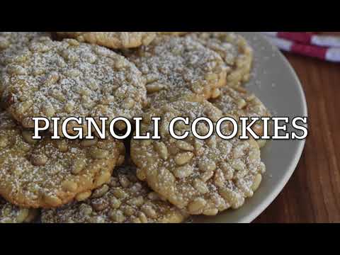 Pignoli Cookies | Authentic Italian Pignoli Cookie Recipe