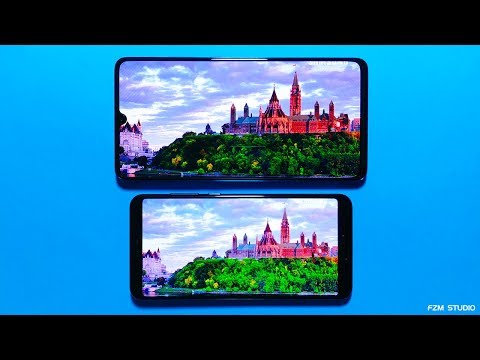 Huawei Mate 20 X VS Huawei P20 Pro - HDR Display Quality Comparison Test (4K)