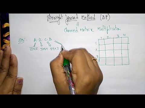 Matrix Chain Multiplication | Dynamic Programming  | DAA | Lec-43 | Bhanu Priya