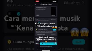 Download lagu CARA MENGATASI MUSIK HAK CIPTA DI CAPCUT #capcut #tutorial #templatecapcut mp3