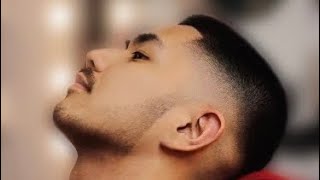 BLURRY MID SKINFADE HAIRCUT TUTORIAL!!