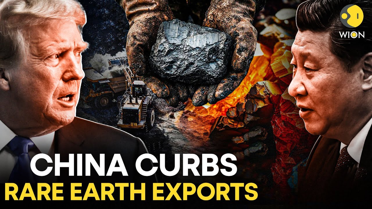 Rare Earth Tensions LIVE: China Continues Restricting Rare Earths Despite Trump Deal | WION